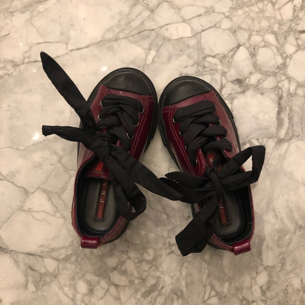 Prada patent leather shoes